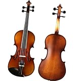 Standard Violine Holzvioline Anfänger Handgefertigt Professionelles Erwachsenenorchester Prüfungs-Soloinstrument(1/4)