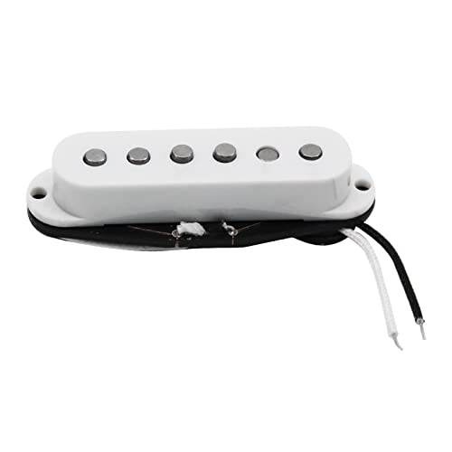 ZENGXUE Vintage Alnico 5 Gitarre Pickup Single Scree Taumed Hals/Mittlere/Bridge-Pickups Humbucker Tonabnehmer Set (Color : Middle Pickup)