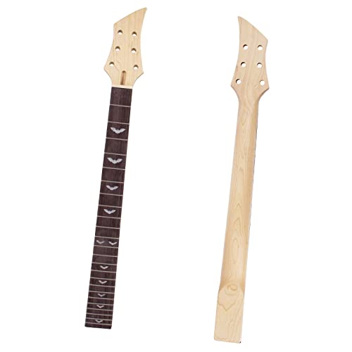 E-Gitarrenhals Canada Maple 24 Fret E-Gitarren-Ersatzzubehör Gitarre Hals Ersatz