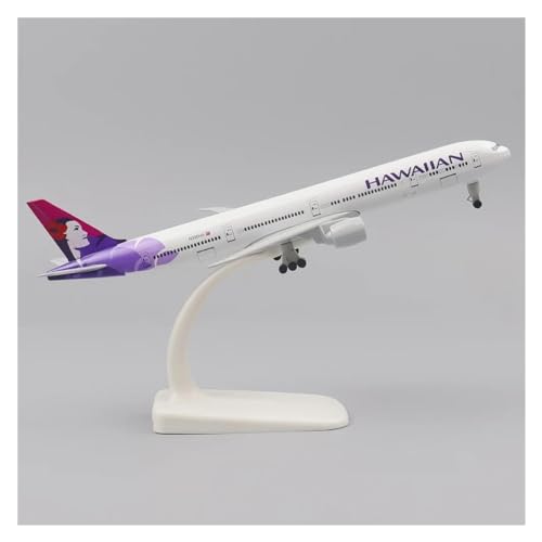 Aerobatic Flugzeug Flugzeugmodell 20 cm 1:400 Indonesien Boeing 777 Metallnachbildung Mit Fahrwerk Legierungsmaterial Jungengeschenk (Größe : F)