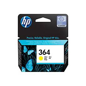 HP 364 - 3 ml - Gelb - Original - Tintenpatrone - für Deskjet 35XX, Photosmart 55XX, 55XX B111, 65XX, 65XX B211, 7510 C311, 7520, eStation C510