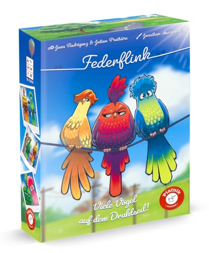 FEDERFLINK - (Zu) Viele Vögel auf dem Drahtseil!