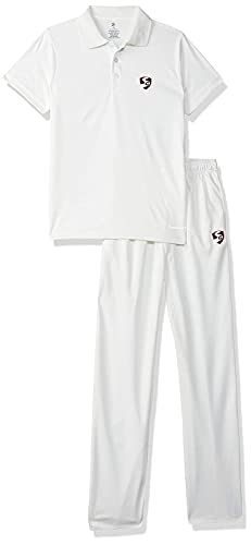 SG Unisex – Erwachsene SG01CL080158 Cricket, weiß, S