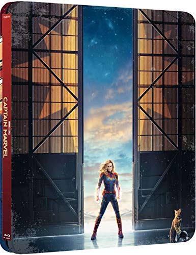 Captain Marvel 4K UHD Limited Edition Steelbook / Import / Includes 2D Blu Ray NEU