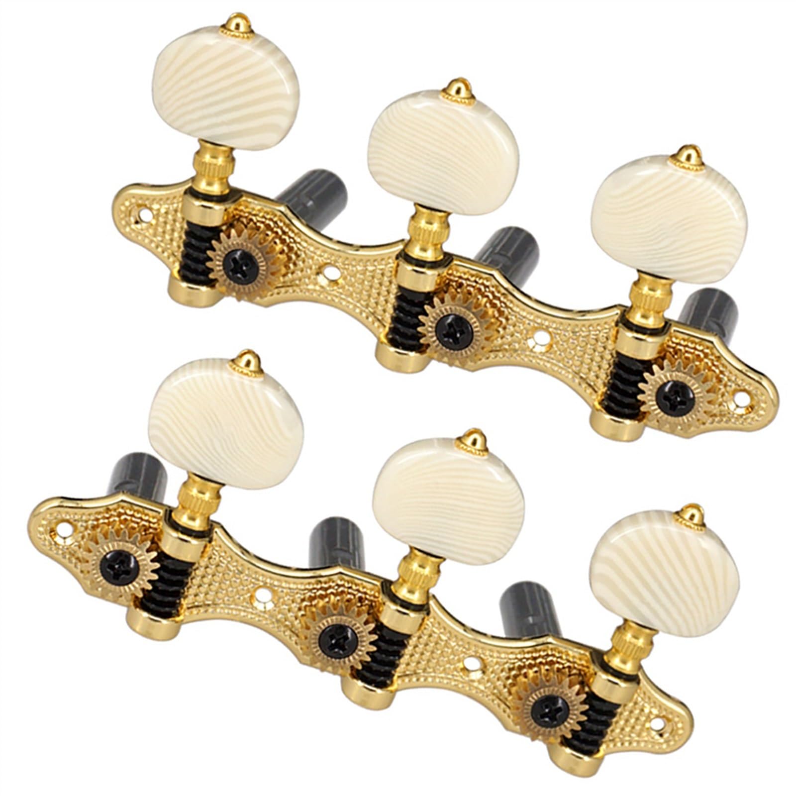 DAYKET Strings Tuning Pegs Mechaniken Für Gitarre 3L3R Akustische Gitarre Kopfplatte Gitarre Saite Tuning Pin Schlüssel Ersatz Zubehör