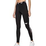 Everlast Damen Leonard Trainingshose, Schwarz, S Slim EU