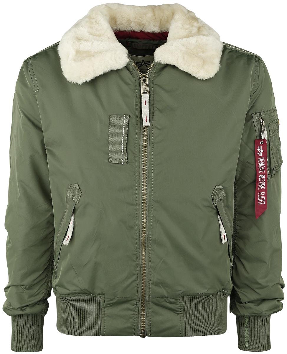 Alpha Industries Herren Jacke Jacke Injector III, Grün (Sage-Green 01), X-Large