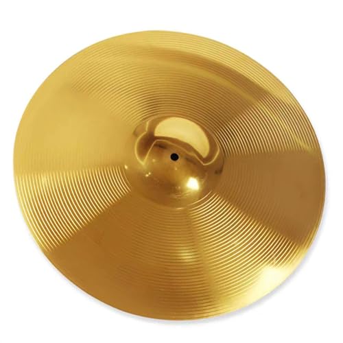 Gold Drum Jazz Drum Becken 8/10/12/14/16/18/20 Zoll Becken Messinglegierung Becken Schlagzeug-Becken-Set (Color : 10 inches)