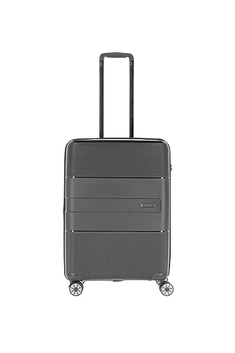 Travelite Waal Trolley 4 Rollen 65 cm 65cm Hartschale 65L Schwarz