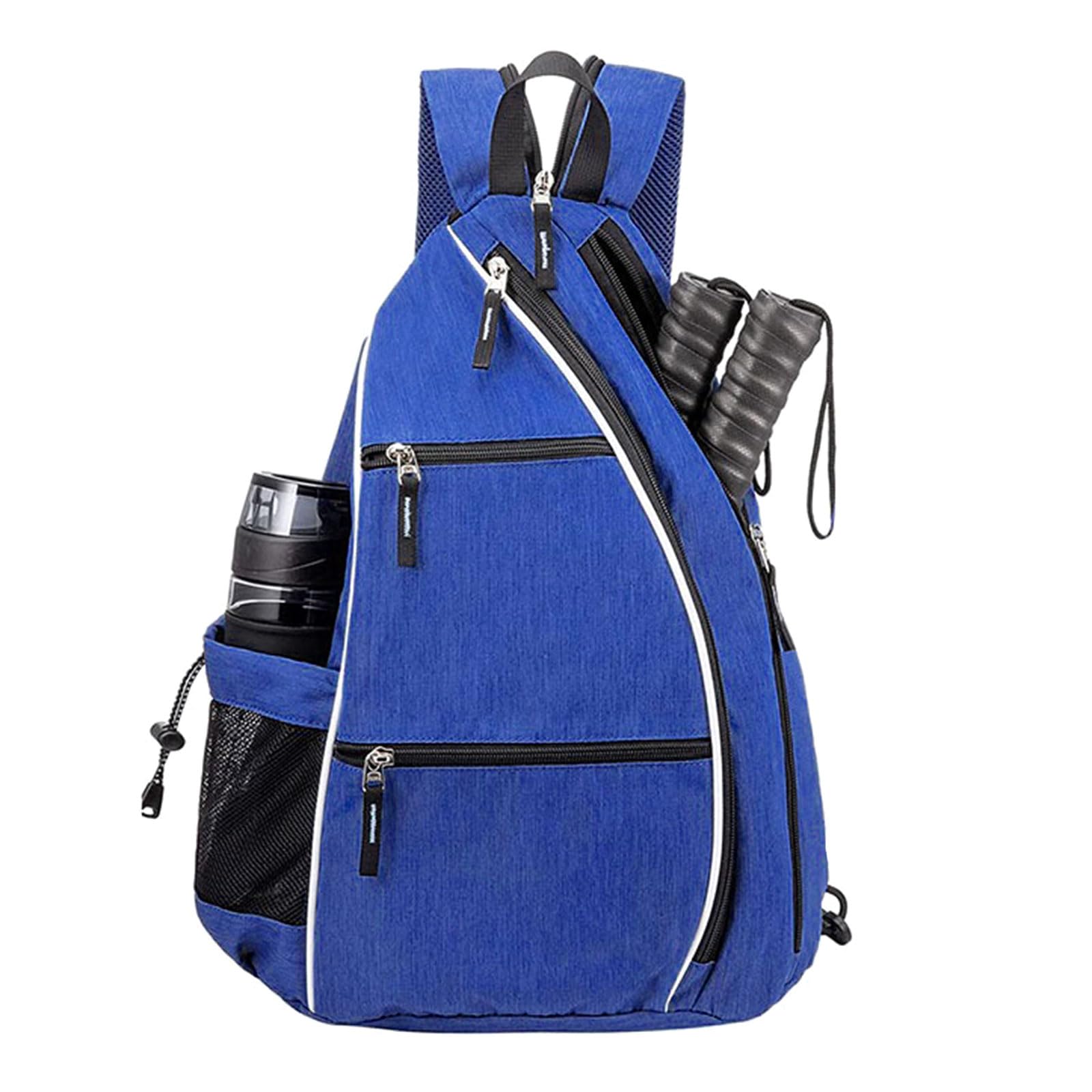 Meiliyizu Pickleball-Tasche, Pickleball-Tasche für Damen und Herren, Pickleball-Rucksack, verstellbar, Crossbody-Tasche, Tennistasche, Pickleball-Paddeltasche