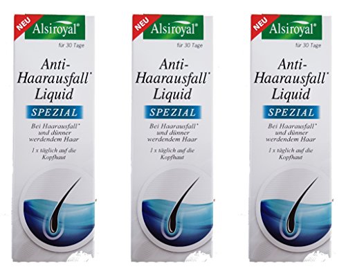 3 x 50ml Alsiroyal Anti Haarausfall Liquid