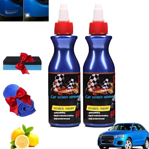 Scratch Repair Wax for Car, Professional Car Paint Scratch Repair Agent, Car Wax Scratch Remover, Car Spray Wax, Nano Paint Spray Car Scratch Repair (2 pcs)