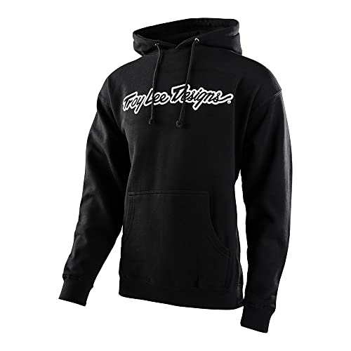 Troy Lee Designs Hoodie Signature Schwarz Gr. XL