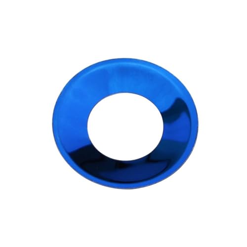 Interieurleisten Für Opel Für Astra J Für GTC Für OPC Für Insigni 2009-2013 Auto Rückspiegel Einstellen Knob Trim Ring Abdeckung Innenausstattung(Blue)