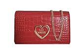 Love Moschino Damen Schultertasche, rot