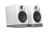 JAMO S7-17B Pair of Bookshelf Speakers Grey Cloud Paar Regallautsprecher mit 17 cm Woofer Grau