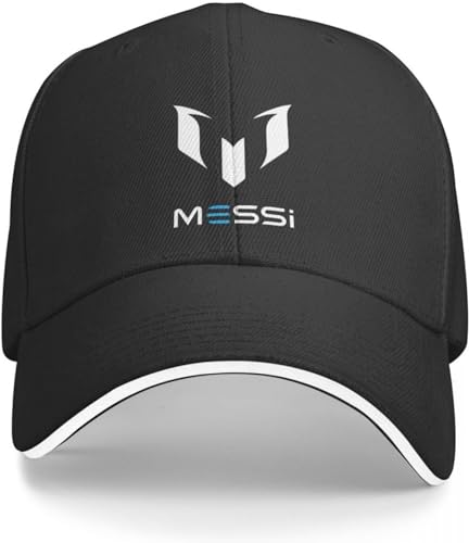 Baseballkappe Hiphop Sonnenhut Messi Baseball Caps Hip Hop Fußball Fußball Sandwich Caps Männer Frauen Einstellbare Papa Hut Sport Geschenk