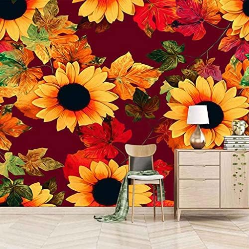 Sonnenblume 3D Tapeten Wanddekoration Fototapete Sofas Wohnzimmer Wandbild Schlafzimmer-300cm×210cm