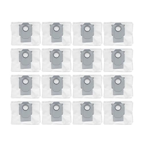 Dust Bag Parts Compatible WithXiaoMi Compatible WithRoborock S7 MaxV Ultra Q5+ Q7+ Q7 Max+ T8 Robot Vacuum Cleaner Replacement Spare Parts Accessoriescompatible With (Color : 16pcs)