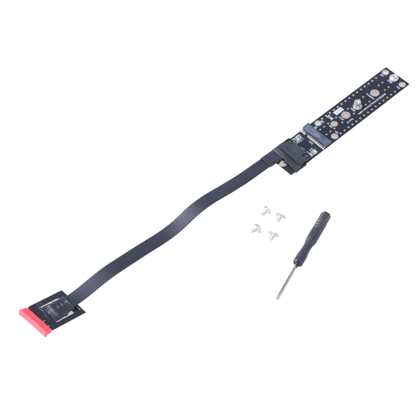 Qsvbeeqj Key M auf Key Verlängerungskabel Adapterkarte mit Hochgeschwindigkeitskabel für 2230/2242/2260/2280 Laptop-Adapter