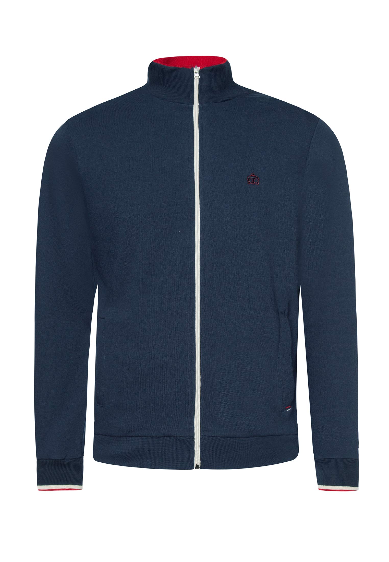 Merc Herren Truman Track Top Sweatshirt, Azul, XS