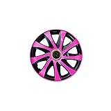 Radzierblende Drift EXTRA schwarz/pink 16 Zoll 4er Set