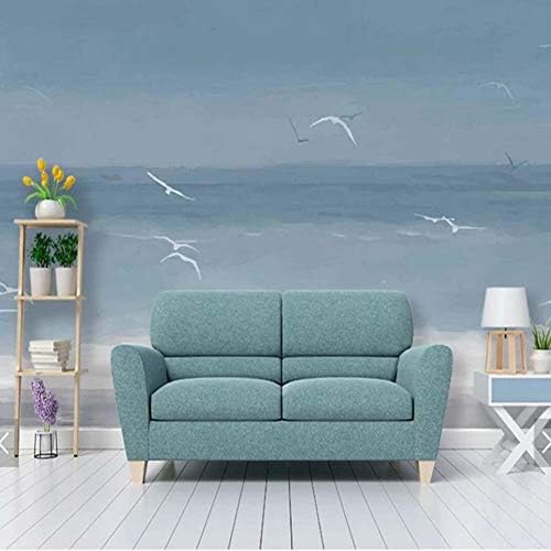 Möwe Handgemälde 3D Tapeten Wanddekoration Fototapete Sofas Wohnzimmer Wandbild Schlafzimmer-150cm×105cm