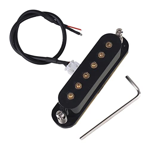 ZENGXUE Schwarz Grün 6 String E-Gitarre 50mm Doppelspule Humbucker-Pickup Humbucker Tonabnehmer Set