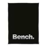 Bench Wellsoft-Flauschdecke, Modern Opposite, ca. 150x200 cm, 100 % Polyester, Mit Flag Label, Farbe: Schwarz, Art.Nr.: 7612604036