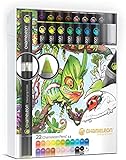 Pinselstift Chameleon Color Tones Pen Set 22Stk. DeLuxe