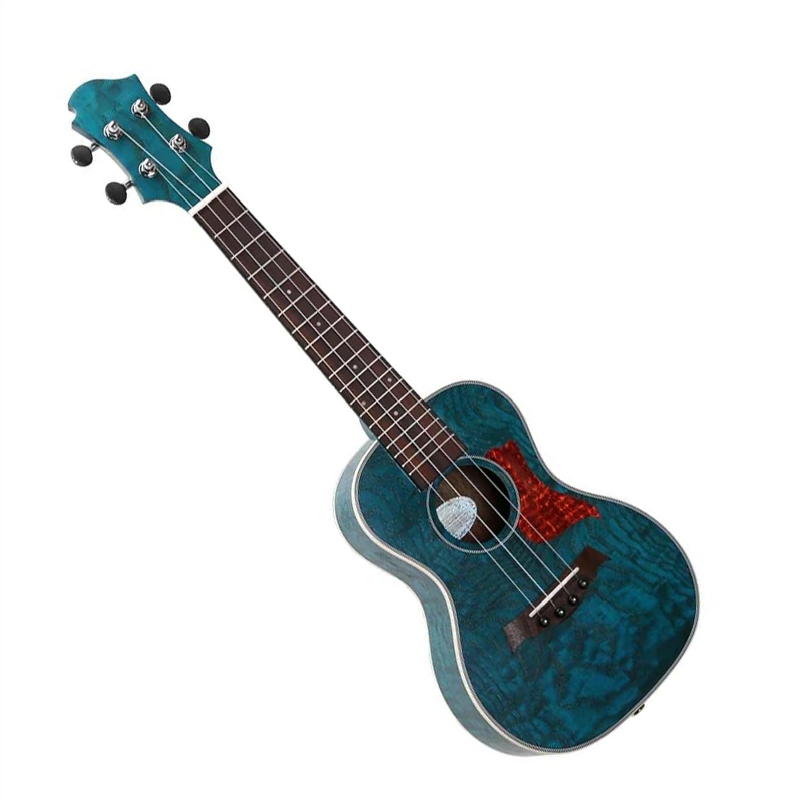 23-Zoll-Ukulele, Korpus Aus Eschenholz, Griffbrett Aus Palisander, Ukulele-Gitarre, Saiteninstrument Ukulele Einsteiger Kit