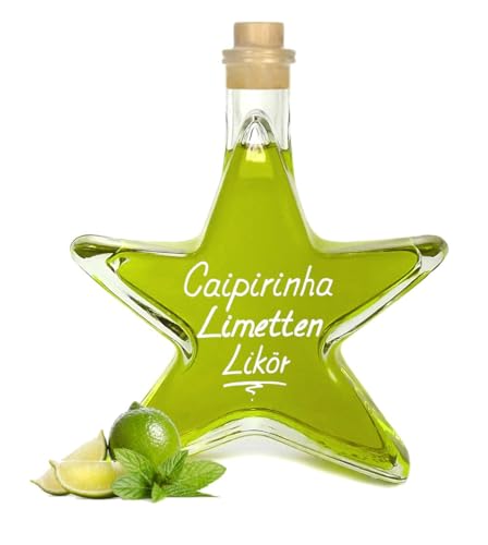 3x Caipirinha Limettenlikör 0,2 L Sternflasche spritzig fruchtiger Cocktail Likör 16% Vol Mengenrabatt