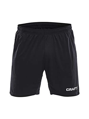 Craft Progress Fitness-Shorts für Herren, Black/White, XL