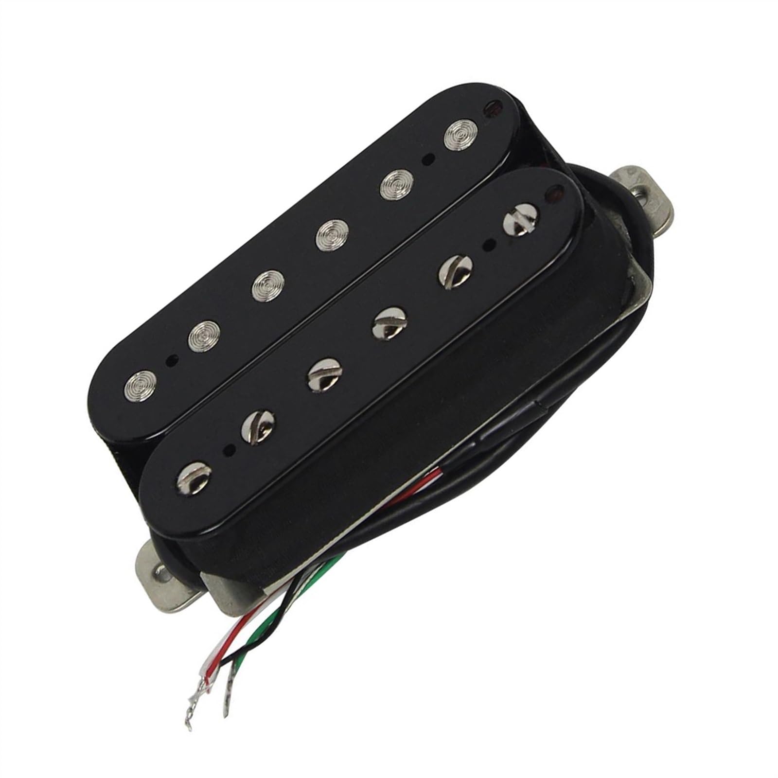 Gitarrenbrücke Humbucker Pickup Schwarz E-Gitarre Teile Ersatz ABS Spule Single-Coil-Tonabnehmer