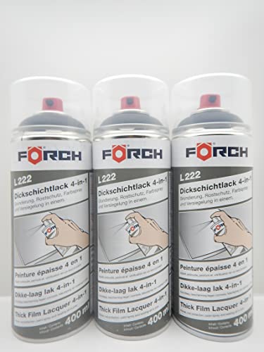 4 in 1 RAL 9005 SCHWARZ DICKSCHICHTLACK LACK SPRAY SPRAYDOSE 400ML (3)