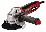 Einhell Winkelschleifer TC-AG 125/850 (850 W, 12.000 min-1, max. Schnitttiefe 33 mm, max. Scheibendurchmesser 125 mm, Wiederanlaufschutz, ohne Trennscheibe)