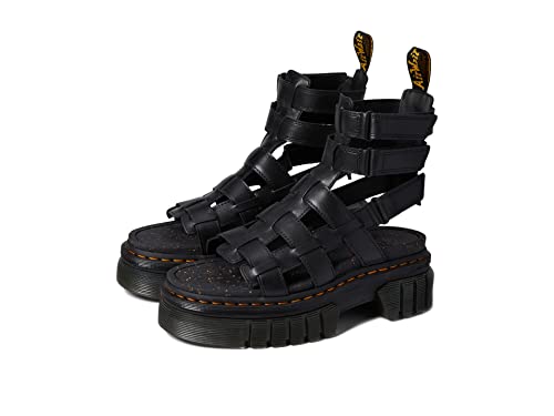 Dr. Martens Ricki Gladiator Black Nappa Lux UK 6 (US Women's 8) M