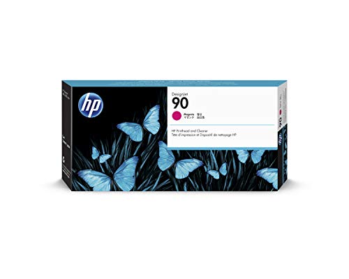 Original Tinte HP Nr. 90 Magenta Druckkopf mit Reiniger für DesignNJET 4000, 4020, 4500, 4520, DesignNJET Scanner 4520