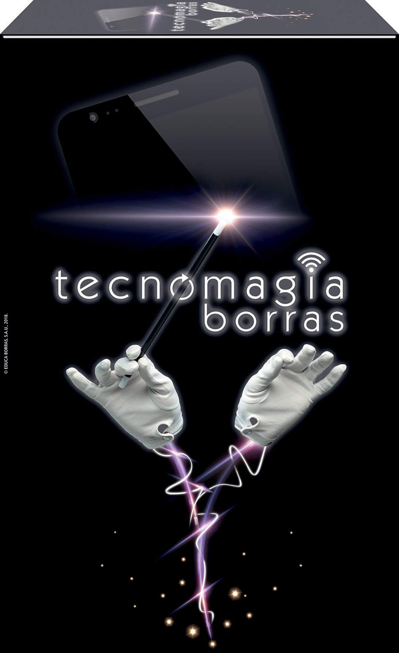 Borras 17912 Tecnomagia BorrasTecnomagia, Con diversos trucos magia. App exclusiva disponible en Android y IOS. A partir de, Einfarbig, One Size