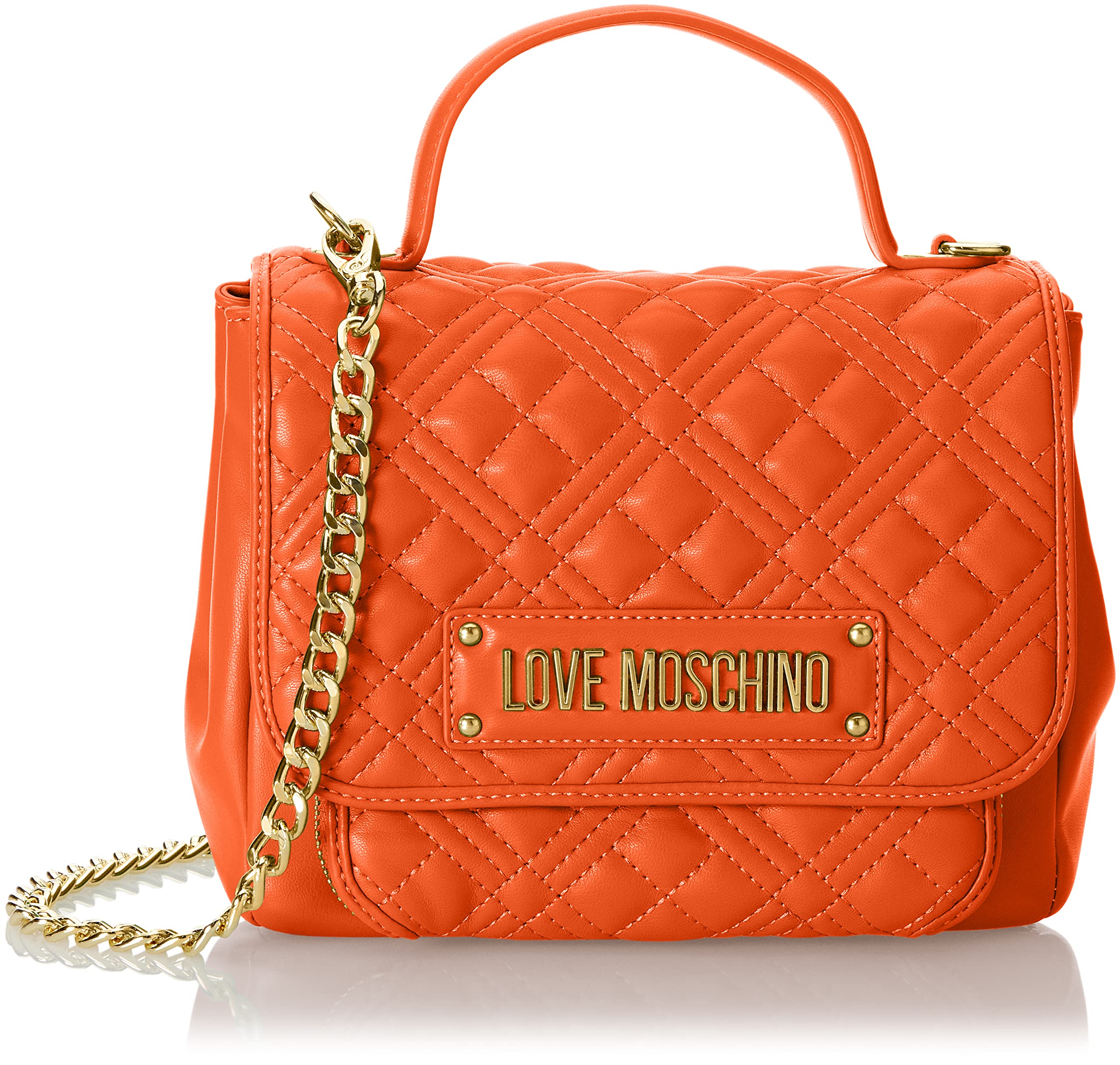 Love Moschino Damen Jc4010pp1gla0450 Handtasche, Orange