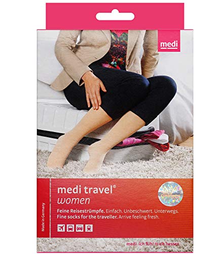 Medi Travel Women Reisestrümpfe Kurz S schwarz