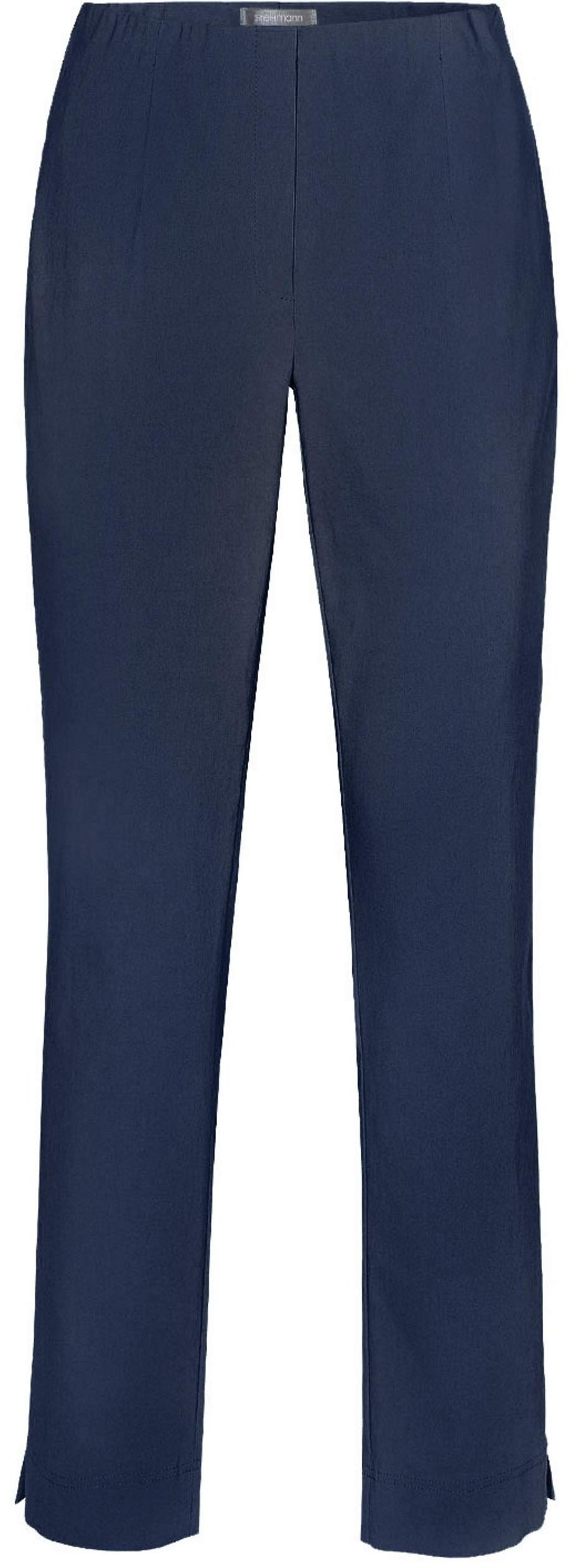 Stehmann Ina 740 women's super stretchy high cut. Straight: Most comfortable women's trousers. Buy these trousers one size smaller dunkel blau size: 38