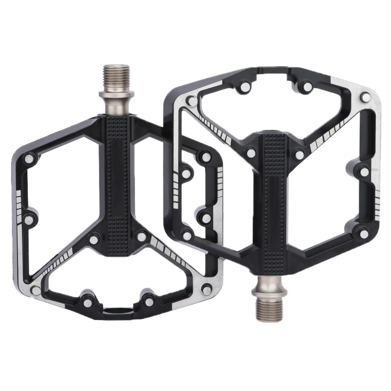 Mountainbike-Pedale – Plattformpedale, Fahrradpedale mit Kugellagern | Aluminiumlegierung Mountain Road Bike Pedal Anti-Rutsch-Flachpedale Fahrradzubehör, Fahrradpedale, hochwertige Rennradpedale