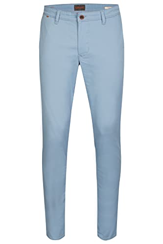 Hattric Herren Chinohose Harvey Comfort Stretch Light Blue 36/32 36/32