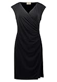 Cartoon Damen Casual-Kleid ohne Arm Schwarz,44