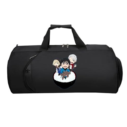 Reisetasche HandgepäCk, Handreisegepäck mit Schultergurt Handtasche, Weekender HandgepäCk Koffer füR Herren Und Damen Flugzeug(Black 3)