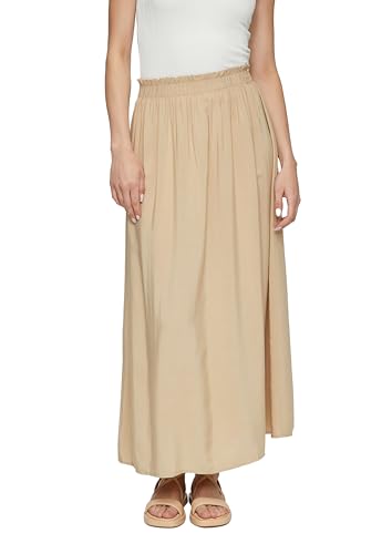 QS Damen 2147196 Röcke, beige 8312, 42