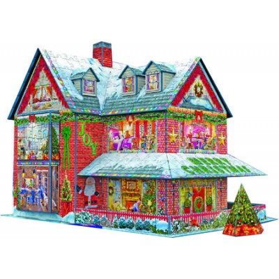 Eurographics 3D Puzzle - Weihnachtshaus 1100 Teile Puzzle Eurographics-9910-5817