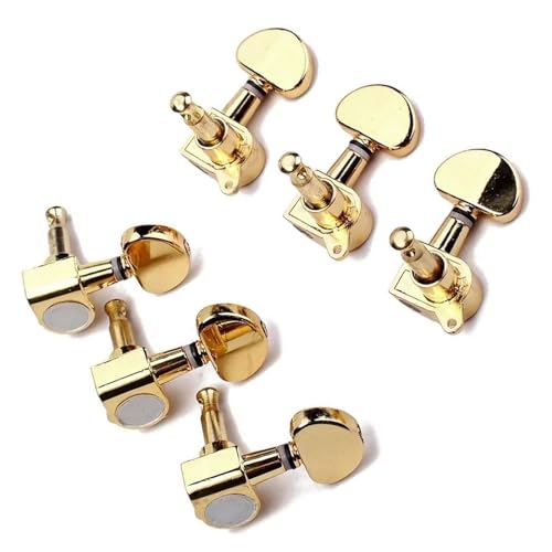 Strings Tuning Pegs Mechaniken Für Gitarre 2/3 Akustikgitarre 3L3R Open String Button Tuning Key Tuner Pegs Knobs Set