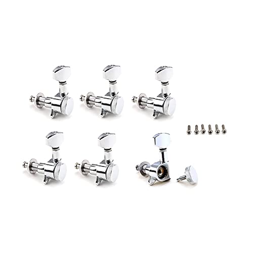 6L Locking Guitar Tuning Pegs Tuning Keys Machines Heads String Tuners for Electric Guitar Acoustic Guitar Parts